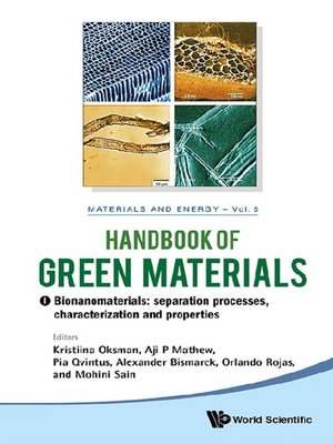 cover image of Handbook of Green Materials